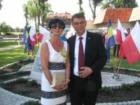 Burmistrz Bożena Budzik z Burmistrzem Bogatyni Andrzejem Grzmielewiczem