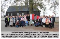 100-lecie odzyskania przez Polskę niepodległości - uroczystości w Ociążu