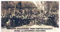 100-lecie odzyskania przez Polskę niepodległości - uroczystości w Ociążu