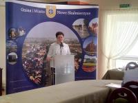 Prowadząca konferencję Ewelina Stachowicz-Zych