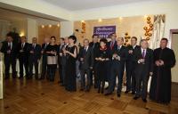 Uczestnicy spotkania noworocznego