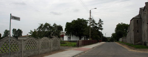 Zmodernizowana droga