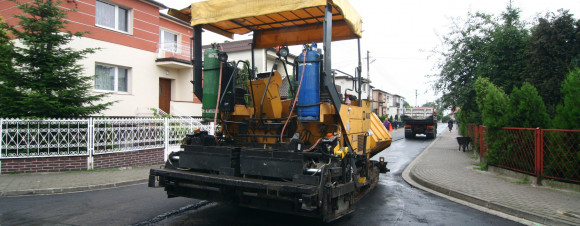 Prace na ulicy Mertki 