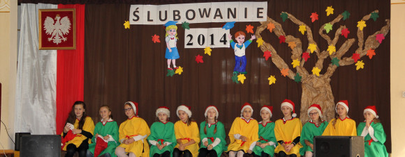 ślubowanie - SP Skalmierzyce