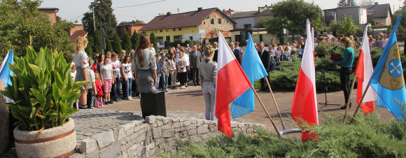 Uroczystości przy Pomniku Lotników 